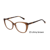 Vente chaude Grand Cadre Yeux De Chat Acétate Optique Lunettes Temples Écaille De Tortue Motif Remplissage Conception Usine En Gros