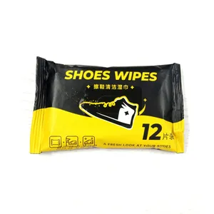 عالية الجودة تنظيف استخدام حذاء تنظيف مناديل مبللة سعر الحذاء مناديل تنظيف