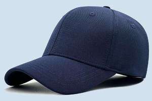 Factory Wholesale High Quality <b>Plain</b> 6 Panel Non-Adjustable Gorras Custom Embroidery Logo Closed Back Fitted Baseball <b>Caps</b> - Product Image 6