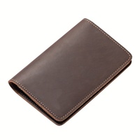 Journal personnalisé de haute qualité marron A5 A6 A7 couverture de voyage en cuir véritable avec fentes pour cartes porte-stylo