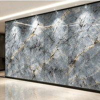 Mingman2026 Panneau mural moderne en marbre cristallin de carbone, étanche et résistant aux chocs, système de protection intérieure pour