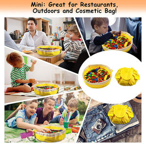 <span class=keywords><strong>Tapis</strong></span> de rangement pour jouets amélioré, design à bords surélevés, solution de nettoyage sans désordre, <span class=keywords><strong>tapis</strong></span> de rangement pour jouets portable - Product Image 3