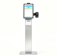 Quiosco de Autoservicio Bancario con Pantalla Táctil y Escáner de Documentos