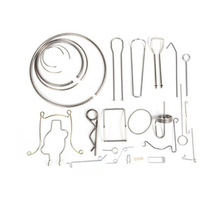定制低价不锈钢碳钢丝弯曲弯曲弹簧，用于室内装饰配件 - Product Image 2