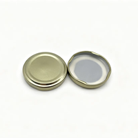 Vente directe usine – Bouchons torsadés couleur or 43mm, 48mm, 53mm, 58mm, 63mm, 66mm, 70mm, 77mm, 82mm en fer blanc de qualité alimentaire, étanches pour bouteilles en verre