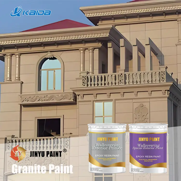 Acryl-Wandfarbe Textur-Effekt Marmor-Spray wasserbasierte künstliche Stein-Granit-Wandfarbe