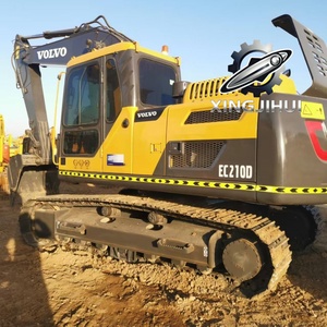 Excavatrice d'occasion Volvo 210D, marque suédoise d'origine, 21 tonnes, sur chenilles en caoutchouc, grande taille, modèle 2022, godet de 1,0 m - Product Image 4