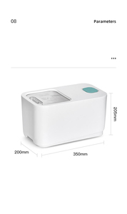 Seau de stockage hermétique anti-insectes pour riz, aliments pour animaux et farine, modèle DD093, 20 kg, pour la maison, vente en gros - Product Image 6