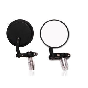 Nouveau rétroviseur <span class=keywords><strong>de</strong></span> moto en aluminium avec verre transparent, 22 mm, pour extrémité <span class=keywords><strong>de</strong></span> <span class=keywords><strong>guidon</strong></span>, compatible Harley MSX125 NK150 - Product Image 3