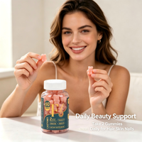 Gummies pour la croissance des cheveux avec biotine et vitamine C, complément alimentaire pour adultes pour la beauté