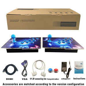 Nouvelle console de jeu d'arcade rétro à double joystick, boîte de jeu d'arcade avec 64 Go et 29 800 jeux, métal et acrylique, pour les soirées en famille - Product Image 3