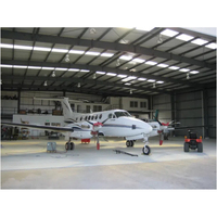 Hangar en acier portable pour avions de 30x40m, pour bâtiment de bureaux, personnalisable, service de maintenance et de réparation, jet privé complet