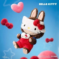 Auténtico POPMART Original, Personajes de Peluche de Vinilo de la Serie MONSTERS Hello Kitty (Patatas Fritas), Embalaje Original, Unisex