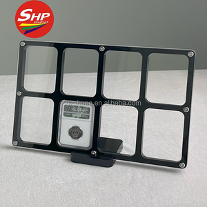 Acrílico transparente personalizado de fábrica SHP para 2006-W 1/10 oz <span class=keywords><strong>Proof</strong></span> American Platinum Eagle UCAM NGC pantalla acrílica de moneda calificada - Product Image 2