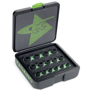 Fasano <b>Socket</b> Set 15-Piece Metric 1/2 Inch Drive Auto Repair Tool Kit - Product Image 2