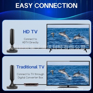 <span class=keywords><strong>Antenne</strong></span> <span class=keywords><strong>TV</strong></span> numérique UHF HD 4K 1080p Antuko la plus vendue pour la réception des signaux <span class=keywords><strong>TV</strong></span> - Product Image 2