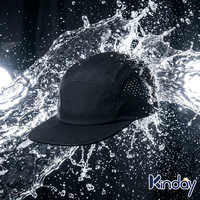 Identidad Personalizada de Marca Privada para Gorra de Campamento con Bordado 3D Noir, Logotipo Distintivo y Diseño Personalizado