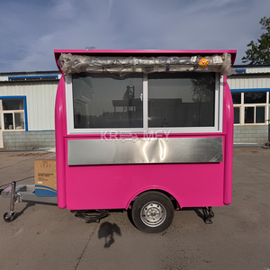 Remorque mobile pour hot-dogs 2025, petit équipement de restauration, kiosque à fruits et à nourriture à vendre, camion à café - Product Image 4