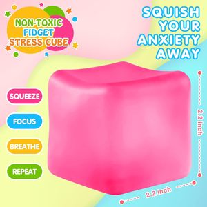 Nouveau jouet anti-stress souple en TPR en forme de gros cube de glace et de maltose 2026 - Écologique pour enfants autistes, idéal pour les jeux d'été en extérieur - Product Image 4