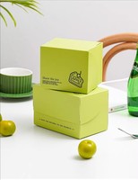 Boîtes à gâteaux miniatures personnalisées imprimées, boîtes à biscuits de qualité alimentaire pour emballages à emporter, emballages pour bonbons, emballages alimentaires