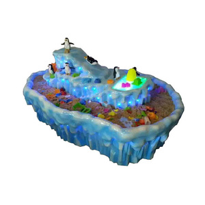 Aire de jeux intérieure BRICOLAGE multi-joueurs en fiber de verre art magique table de sable pour enfants - Product Image 1