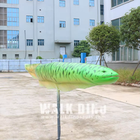 Ökologischer Meerwellenälg-Habitat Animatronischer Aal mit Aussehender-Behandlung für Korallenriff-Aquarien, Biodiversitäts-Bildung, Einkaufszentren und Flughäfen