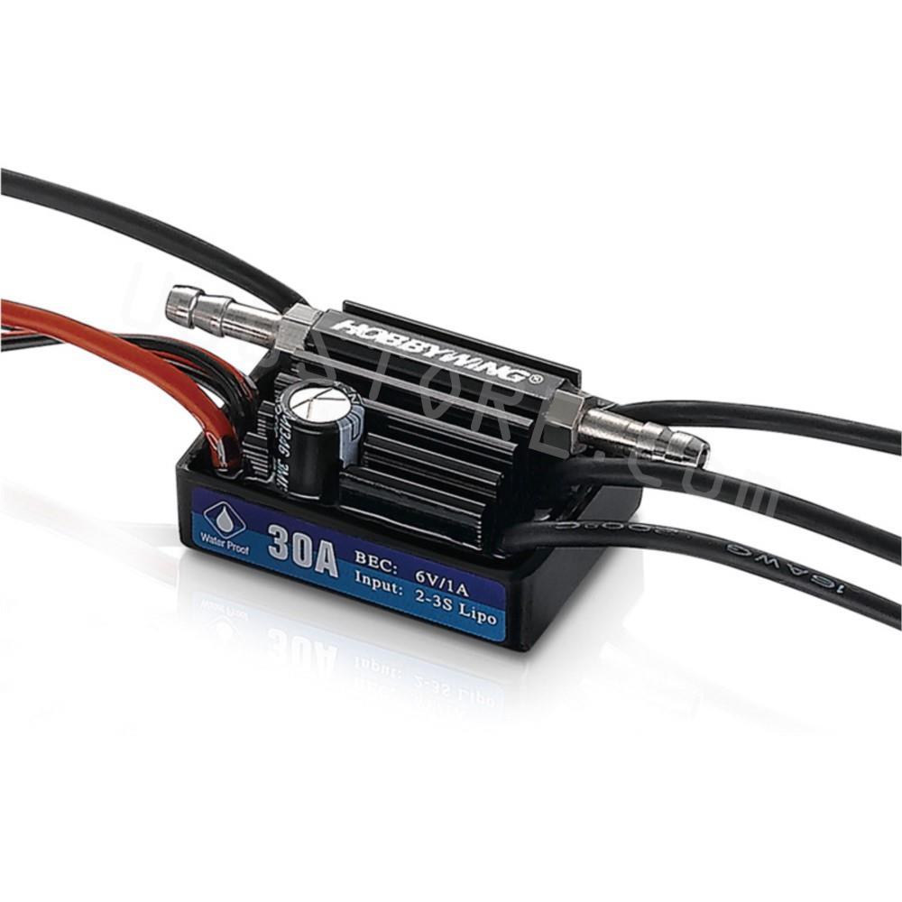 HOBBYWING SEAKING V4 30A Waterproof ESC For RC Boats – Bluetooth Programmable With Data Logging - View #3