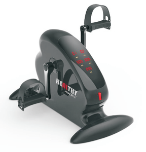 Mini bicicleta estática antiespasmódica para ancianos, ejercitador de pedal eléctrico de terapia física con velocidad y dirección ajustables - Product Image 4