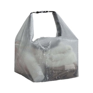 Large Capacity <b>Mesh</b> Storage Bag Open <b>Top</b> Water Resistant PP Material Minimalist Design - Product Image 1