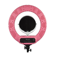 Lampe LF-R480 100W 480 LED Anneau Lumière 5800K Photographie Dimmable Anneau Lampe Avec Miroir/Trépied pour Appareil Photo/Studio/Téléphone/Vidéo