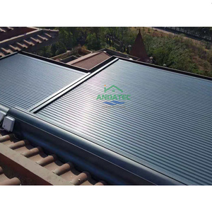 Persianas de techo con control remoto modernas personalizadas directas de fábrica, persianas enrollables automáticas de aluminio para tragaluz, persianas para ventanas - Product Image 2