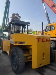 Montacargas diésel Komatsu TCM Mitsubishi Kalmar original de 20 toneladas de Japón, apilador de palets, equipo de elevación usado Fd200 cpcd200 - Product Image 5