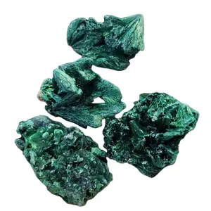 Top natural high quality rough chrysolcolla raw malachite quartz for gift sales