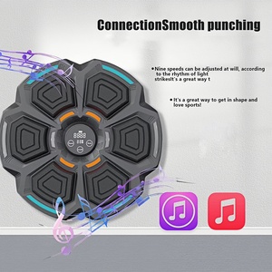 2026hot Bán Thông Minh Âm Nhạc Đấm Bốc Máy Treo Tường Âm Nhạc Đào Tạo <span class=keywords><strong>Pad</strong></span> Với <span class=keywords><strong>Bluetooth</strong></span> Cho Căng Thẳng Cứu Trợ & Tập Thể Dục - Product Image 2