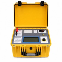 Medidor de Resistencia de CC Portátil de 20A para Medición de Bobinados de Transformadores de 0.5mΩ a 25kΩ con Impresora Térmica y Almacenamiento USB