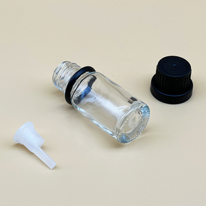 Nắp Chống Trẻ Em Màu Đen Chai Thủy Tinh Tinh Tinh Dầu Thơm 15Ml Có Nắp Vặn Chống Trẻ Em - Product Image 6