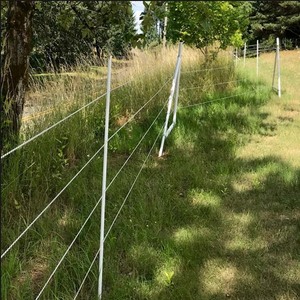 Poteau de clôture en fibre de verre de ferme de 4 pieds <span class=keywords><strong>5</strong></span> pieds 6 pieds pour bâtiment de clôture électrique - Product Image 2