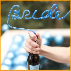 حفلة العازبة الحيوانات الأليفة القش العروس دش زينة الزفاف لتكون هدية العروس - Product Image 5