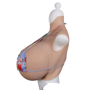Prothèses mammaires en silicone Z Cup homme-femme, grandes poitrines, pour Drag Queen, transgenres, travestis, transsexuels - Product Image 2
