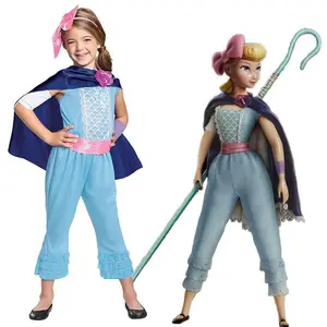 Disfraz de Cosplay de película para niños y niñas, regalo de cumpleaños Popular, disfraz de Halloween, vestido de Navidad, Toy Story 4, pastora