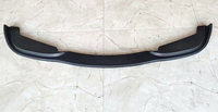 Modification des pièces automobiles Lèvre avant pour BMW Série 3 E46 Mise à niveau vers M Sport Motif en fibre de carbone Noir brillant Spoiler avant automatique