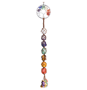 Adorno colgante de Chakra de cristal bonito hecho a mano, Kits y accesorios de Interior de coche ostentosos, decoración de ventana Feng Shui - Product Image 1