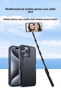 Soporte <span class=keywords><strong>para</strong></span> Teléfono con Palo <span class=keywords><strong>Selfie</strong></span> Bluetooth Tres en Uno, Portátil, Compatible con <span class=keywords><strong>iPhone</strong></span> 14 Pro Max - Product Image 4