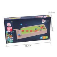 Mini table de billard parent-enfant Table de sport amusante Snooker jouets en bois jeu de billard de bureau cadeau d'anniversaire pour enfants tout-petits enfants