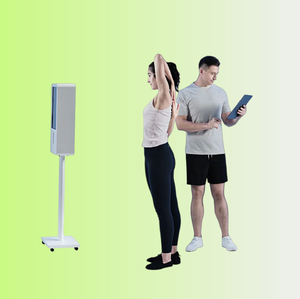 Bodydot Fitness AI Smart <b>Gym</b> <b>Body</b> Analyzer BDF1000 for Personal Training Full <b>Body</b> Metrics Tracking Posture Assessment Aluminum - Product Image 1