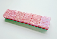 Ensemble de Mahjong de Luxe Écologique Pliable en Acrylique, 160 Tuiles pour 4 Joueurs, Design Tortue Est-Meilleure que l'Ouest, Table de Jeu Moderne