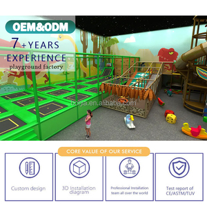 Parque Infantil Interior Comercial con Temática de Jungla, Gran Parque Infantil Interior Suave para Niños, Equipo de Juego Interior para Niños - Product Image 3