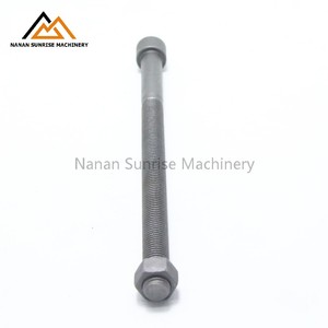 Boulon central <span class=keywords><strong>de</strong></span> ressort à lames haute résistance M8/M10/M12 avec écrou hexagonal, boulon à tête ronde longue pour suspension <span class=keywords><strong>de</strong></span> camion lourd. - Product Image 3