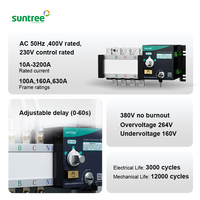 Interrupteur de transfert automatique 12KA, pièces et accessoires pour générateur ATS 250A
