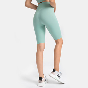 Venta al por mayor de alta cintura de chicas bici Rosa pantalones cortos de las mujeres - Product Image 2